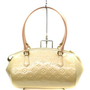 Louis Vuitton Sherwood Handbag Monogram Vernis Blanc White Cream LV